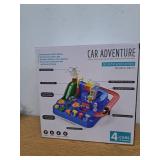 Car Adventure Toy for 3 Year Old Boys | Race Track Car Toy | Toddler City Rescue Toy with Helicopter Theme | Promotes Fine Motor Skills | Christmas Birthday Gift for Kids Ages 3-5