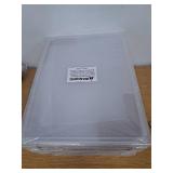 Kicks & Co Transparent Shoe Organizer & Shoe Display Case, Stackable Storage Box, 5 Pack