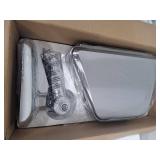 AIRMSEN Stainless Steel Meat Grinder, Electric 3 in 1 Meat Mincer with 2 Blades & 3 Plates, Sausage & Kubbe Maker Kit, Fixed Lock, Double Switch, Food Grinder for Home Kitchen Use