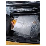 Air Fryer with Clear Windows, Crisps, Broils, Roasts, Dehydrates, Bakes, Reheats, Toaster Baker, 6QT for 3-5 People, LED Smart Display, 85% Oil-Less, Stainless Steel Easy Cleaning