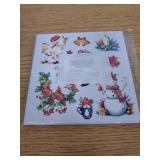 Christmas Transfers Furniture Crafts Stickers - 16 Sheets 5.7 x 5.7 Inch