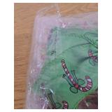 12Pcs Christmas Ornaments Bows Christmas Tree Decorations Red Green 6"