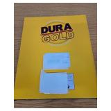 Dura-Gold Premium 9 x 11 Gold Sandpaper Sheets 220 Grit (Box of 10) - Wood Furniture Woodworking  Auto Paint  Full-Size Cut to Use on 1/4  1/3  1/2 Sheet Finishing Sanders  Hand Sanding Block