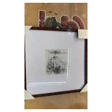 20"x20" Black and White Landscape Wall Art - Threshold Designed with Studio McGee