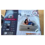 Intex Ultra Plush 20" Queen Air Mattress with 120V Internal Pump - Retail: $95