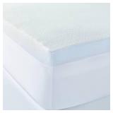 Queen 3" Serene Foam Mattress Topper - Casaluna: Certi PUR-US, Plush Polyester Cover, Machine Washable - Retail: $179