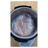 Instant Pot 6qt 9-in-1 Pressure Cooker Bundle: Exclusive Bonus Silicone Pan with Lid, Rice & Multi Cooker, Stainless Steel - Retail: $140