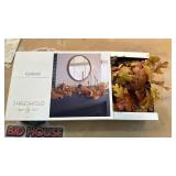 Fall Oak Leaf Artificial Garland - Threshold