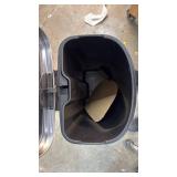 45L D Shape Step Trash Can - Brightroom: Stainless Steel, 13 Gallon, Kitchen Garbage Can, Smooth Finish, Indoor Use - Retail: $60