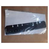 Filofax Personal Black Ruler