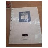 Filofax Notebook Ruled Paper Refill  10.875 X 8.5 Inches  32 Sheets (B112008U)