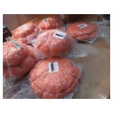 PACK OF 6-Flower shape pillow orange - Retail: $60