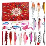 Fishing Advent Calendar 2025 24 Days Christmas Countdown