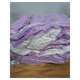 Heated Throw Blanket - Thick Tufted Sherpa Electric Blanket Throw with 10 Heating Levels and 10 Time Settings, ETL Certified Machine Washable Fast Heating Blanket Throw 50" 60", Purple