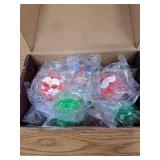 25 Pack Christmas Mini Squeeze Balls