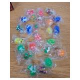 25 Pack Christmas Mini Squeeze Balls