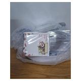 175pcs Christmas Dinnerware Set Disposable for 25 Guests