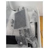 Dual Use Sheet Music Stand with Clamp-on Tray & Desktop Book Stand with Carrying Bag