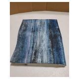 Blue Grey Table Runners Modern Art Farmhouse Linen Table Runners Dresser Scarves Retro Rustic Style for Party Kitchen Dining Table Coffee Holiday Party Decor (Blue Grey, 13x 71") - Retail: $12"
