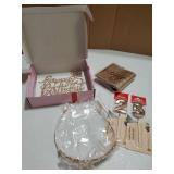 25th Birthday Decorations for Women Including Sash, Tiara/Crown, Numeral Candles and Cake Topper, 25th Birthday Gifts for Women, Rose Gold Party Favor Supplies - Retail: $13