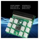 1Pcs 6PIN 1200W Server Power Supply Breakout Board for HP DPS-1200QB A PSU GPU Mining - Retail: $10