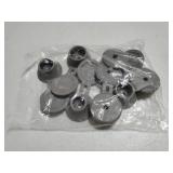 6pcs Bottle Emptying Kit Cap for Upside Down Dispenser Shampoo Lotion, Saver Flipping Set with 3 Size 0.7