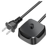 Charger for AquaSonic Electric Toothbrush, Replacement Charger Base for Aqua Sonic Black/Vibe Series Electric Toothbrush, Waterproof (Black) - Retail: $15