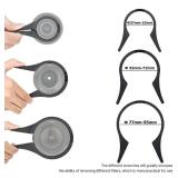 3 Packs Camera Lens Filter Wrench Kit, CPL UV ND Filter Removal Wrench Tool Set, Fit 37mm-52mm 55mm-72mm 77mm-95mm Lens Thread for Canon Nikon Sony Fujifilm Olympus Panasonic and Other Camera - Retail