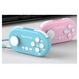 Keychain Mini Bluetooth Controller - 6-Axis Gyro for Switch/PC/PS 4/Android/iOS (pink) - Retail: $19