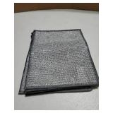 10 Pcs New Upgrade 3-Layer Metal Dish Cloth, No Scratches and No Odor, Multipurpose Wire Dishwashing Rag for Wet and Dry, Kitchen Cleaning DishRags, Sinks, Dishes, Stove Top, Dimensions(7.08X8.86) - R