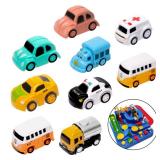 Mini Race Track Car Adventure Replacement Car Toys, Car Adventure Toys Accessories, Preschool Educational Toy Vehicle, Parent-Child Interactive Racing Kids Toy (1.2 x 0.7 x 0.8 Inch)