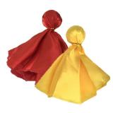 Football Red Coach Challenge & Referee Yellow Penalty Sports Fan Tossing Flags - Retail: $10