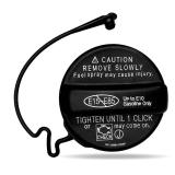 Gas Cap, Fuel Cap Cover Replacement OEM # 77300-06040 Compatible with Camry 4Runner RAV4 Avalon Corolla Highlander Tacoma Sienna Tundra FJ Land Cruiser Matrix Sequoia Yaris ES GS IS GX LX RX - Retail: