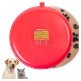 Original Pet Heating Pad Microwave, Snuggle Warming Safe Outdoor Newborn Kitten Puppy Pet Bed Warmer, Gel Reusable Heat Disc, Waterproof Heating Disk for Dog Cat Rabbit and Guinea Pig Gifts - Retail: 