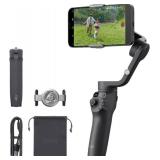 DJI Osmo Mobile 6 Gimbal Stabilizer for Smartphones, 3-Axis Phone Gimbal, Built-In Extension Rod, Object Tracking, Portable and Foldable, Vlogging Stabilizer, YouTube TikTok, Slate Gray (Missing USB C