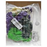 45 Pcs Cartoon Turtles Birthday Balloon Decorations Purple Dark Green Turtle Print Balloon Decor for Birthday Party Supplies - Retail: $10