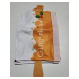 Christmas Refrigerator Handle Covers Set of 3, Gingerbread Christmas Kitchen Decor Gingerbread Christmas Fridge Handle Covers for Home Xmas Decorations Indoor