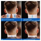 5 Rolls Disposable Barber Paper Neck Strips Barber Accessories, Professional Barber Supplies Stretchy Paper Neck Strips for Salon Haircut Styling - Retail: $9