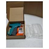 Price Tagging Gun for Clothing, Standard Retail Price Tag Attacher Gun Kit for Clothes Labeler with 6 Needles & 1000pcs 1 Barbs Fasteners & Organizer Bag for Store Warehouse Yard Sale - Retail: $16"