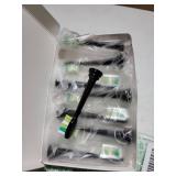 Replacement Toothbrush Heads for Philips Sonicare W C2 Electric Toothbrush Heads Compatible with Sonicare 4100 5100 5300 6100 C1 G2 Snap-on Electric Tooth Brush Handle, 8 Count, Black - Retail: $15