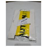 Halloween Decorations Caution Tape, Yellow&Black Caution Hazard Warning Tapes Roll Scary Zombie Safety Indoor&Outdoor Crime Scene DIY Barricade-Party/Door/Tree/Yard/Danger Area/Haunted Houses-7.5CM*25