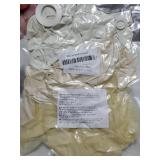 60pcs White Balloons with Clear Pearl White Balloons for Bridal Shower Wedding Bride Bachelorette Engagement Birthday Party Decorations - Retail: $6