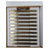 10 Pack Gold Cabinet Pulls Brushed Brass Cabinet Pulls - Gold Drawer Handles Modern Dresser Drawer Hardware Zinc Alloy Pulls for Kitchen 6-5/16 Inch(160MM) Hole Centers - Retail: $47