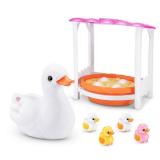 Pets Alive Mommy Duck & Baby Surprise by ZURU Nurturing Play Surprise Hatching Interactive Girls