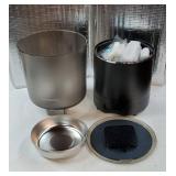 Automatic Cat Feeder for 3 Cats, 6L/25 Cups Smart WiFi Pet Feeder, Strong Anti-Jam System, Dual-Effect Desiccant Cat Food Dispenser, with 10S Voice Recorder for Cats and Small Dog(Black) - Retail: $65