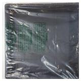 1010 Growing Trays Extra Strength Seed Tray 10 x 10" Without Drain Holes for Seedling Starter Microgreens Wheatgrass Fodder Hydroponic 5-Pack Black - Retail: $20"