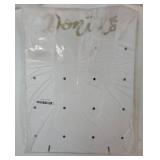 Wooden Donut Wall Display Stand, 2PCS Holder for 32 Doughnuts, Board for Grow Up Party, Birthday, Wedding, Baby Shower, Party Decorations (White) - Retail: $39