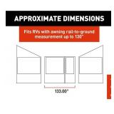 Solera Family Room RV Awning Screen Room - 12