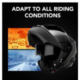 Sena Outrush R Bluetooth Modular Motorcycle Helmet with Intercom System, Small. - Retail: $360