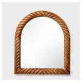 14\"x16\" Textured Wood Mirror - Thresholdâ¢ designed with Studio McGee - Retail: $50